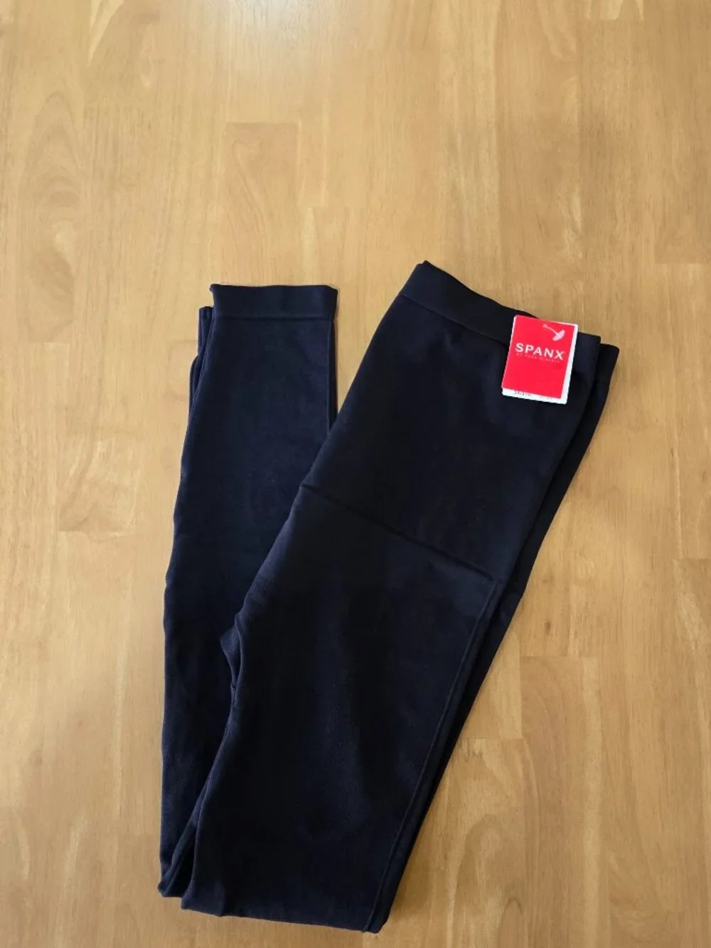 Spanx High Waisted Leggins Black Size Large (10/12) NWT